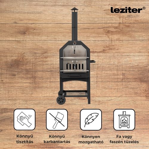 Fornello mobil kemence pizzasütő
