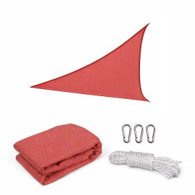 Rana napvitorla háromszög alakú 3x3x3 m piros