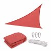 Rana napvitorla háromszög alakú 4x4x4 m piros