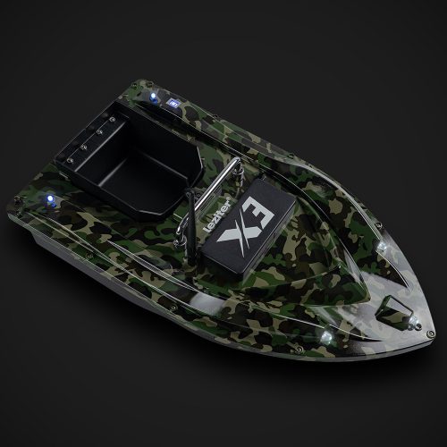 Etetőhajó X3 hátrakidobós terepmintás